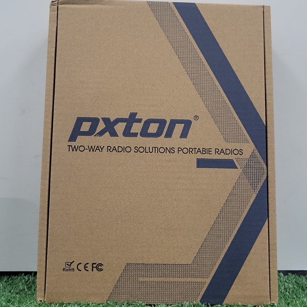 Pxton Walkie Talkies Rechargeable Long Range Two-Way Radios with Earpieces 2-Way